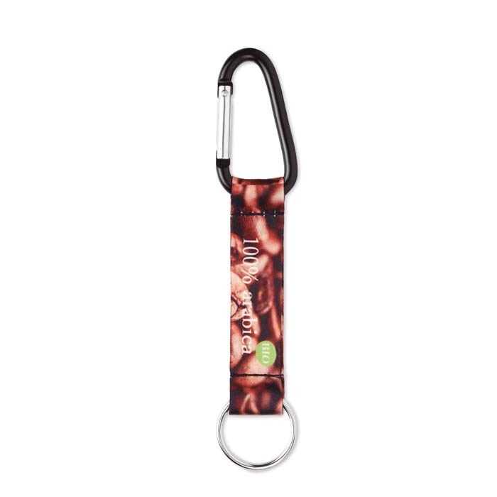 Bracelet en RPET pour sublimation avec mousqueton