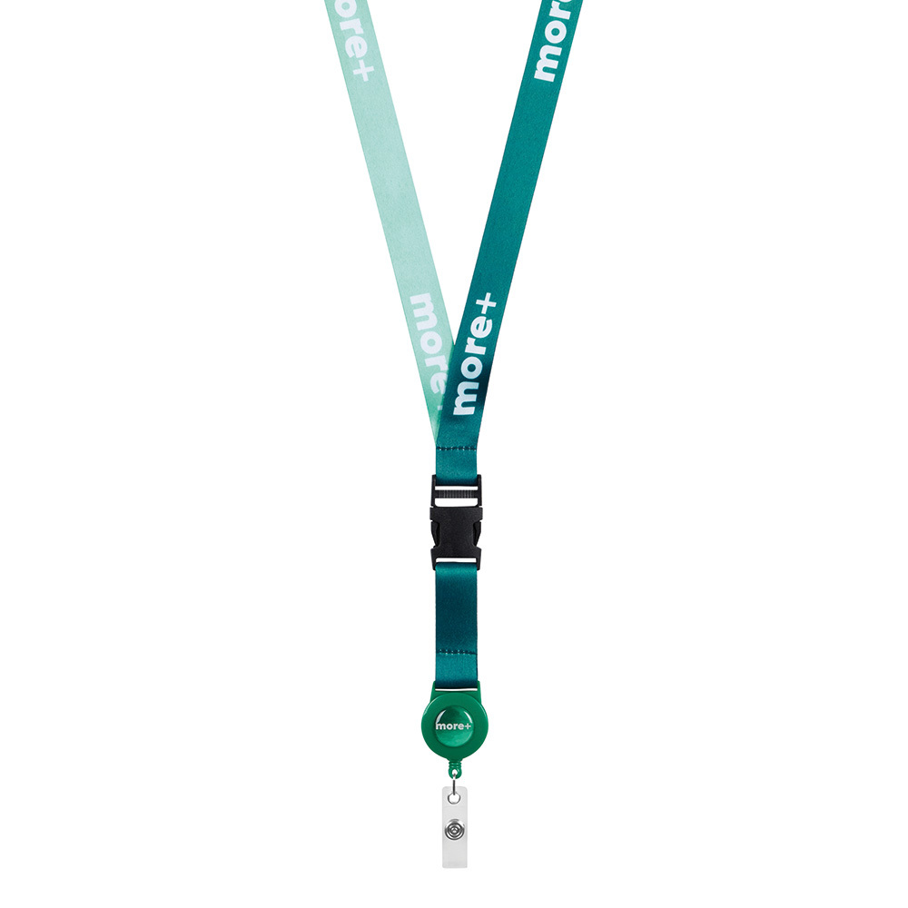 Enrouleur de badge détachable en RPET