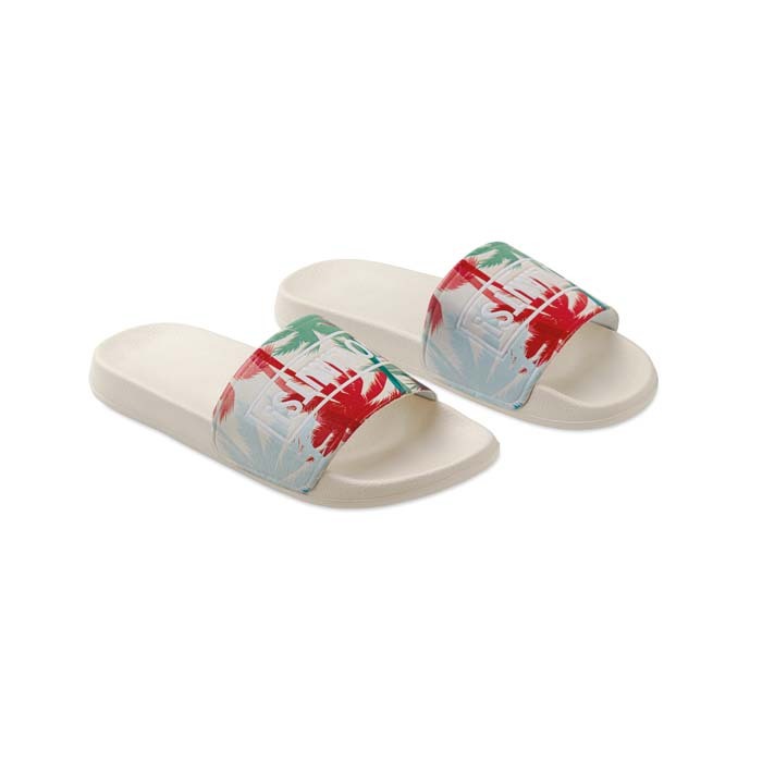 Chanclas unisex antiescorregantes co teu deseño na tira.